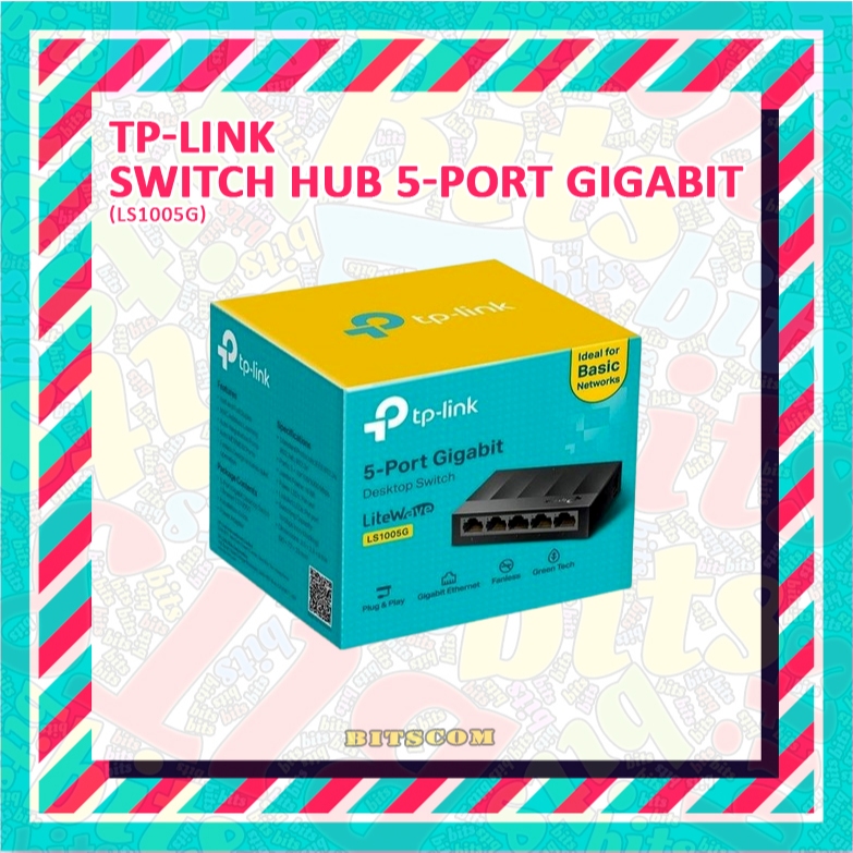 TP-LINK Gigabit 5-Port LS1005G Desktop Switch Hub
