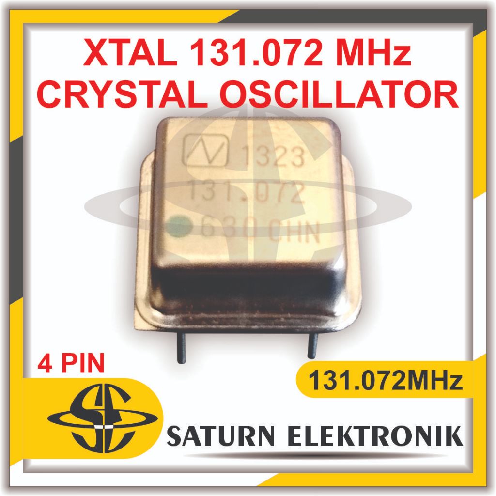 XTAL 131.072 MHz CRYSTAL OSCILLATOR 4 PIN