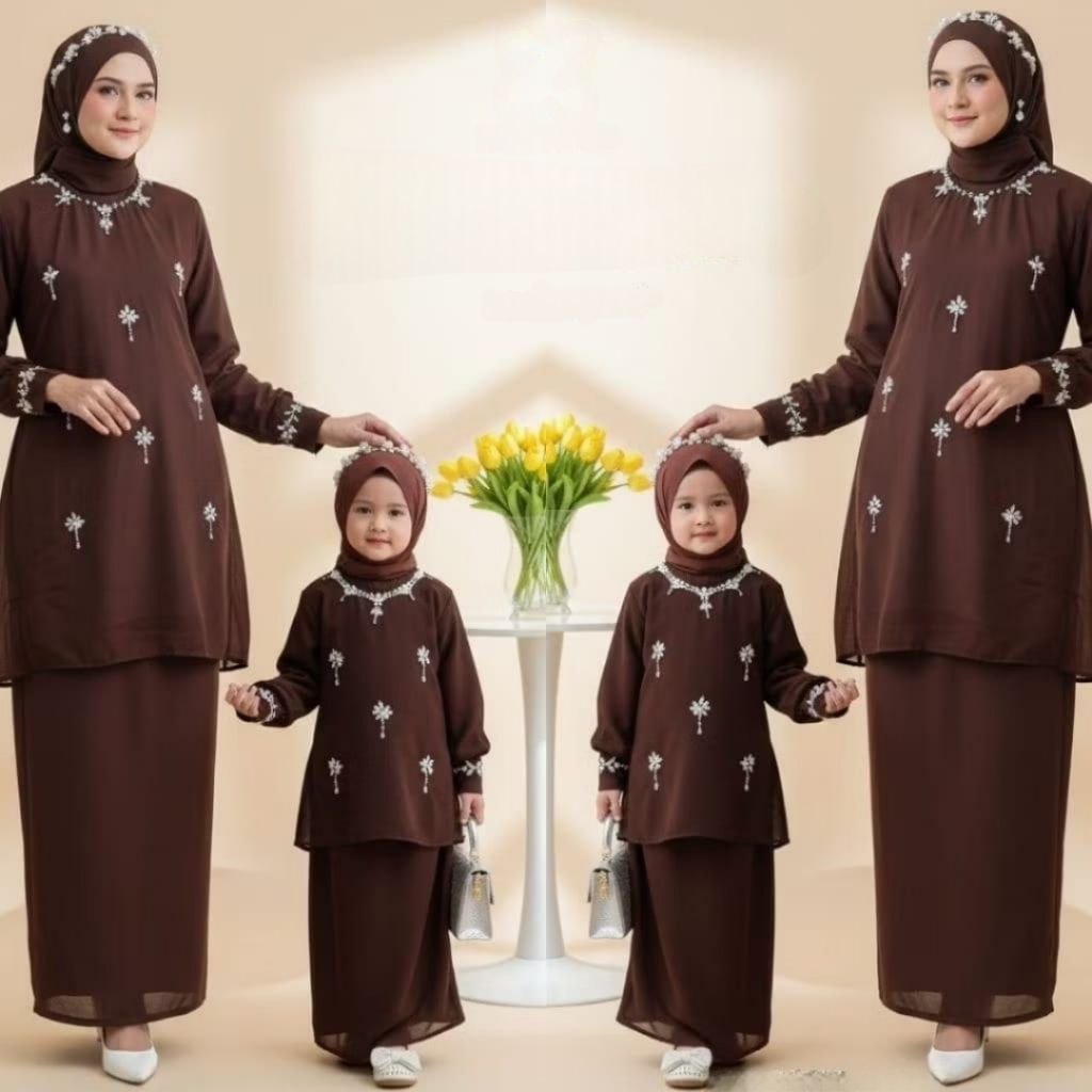 SATIVA Lai kurung sarimbit แม่และเด็ก โดย Zenira Boutique