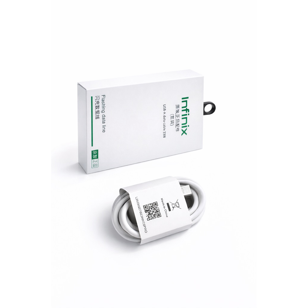 INFINIX 33W TURBO SUPERVOOC สายชาร์จเร็ว USB ถึง MICRO / TYPE-C Data Cable