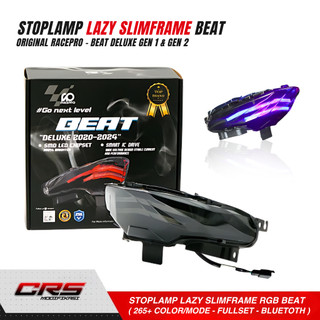 Stoplamp Lazy Slimframe Beat Deluxe Gen1 Gen2 Original Racepro Lampu Belakang Stoplamp Slimframe RGB