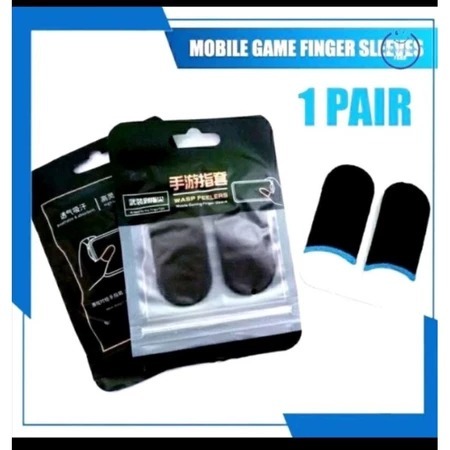 168 2PCS GAMING THUMB GLOVES ANTI-SWEAT / ELASTIC / HIGH SENSIFITY GAME THUM GLOVES ML PUBG FF