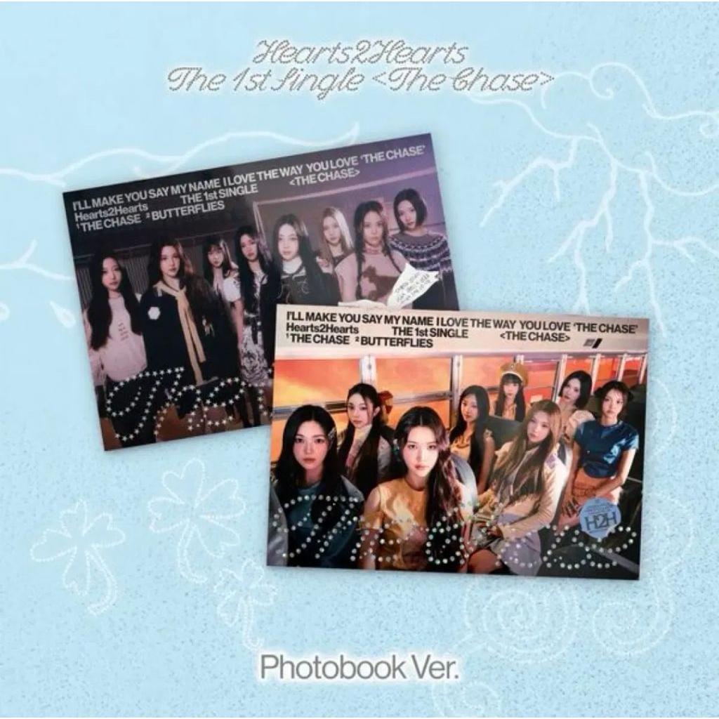 Hearts2Hearts The Chase อัลบั้มอย่างเป็นทางการ SEALED พร้อม POB Jiwoo Carmen Yuha Stella Juun Ana Ia