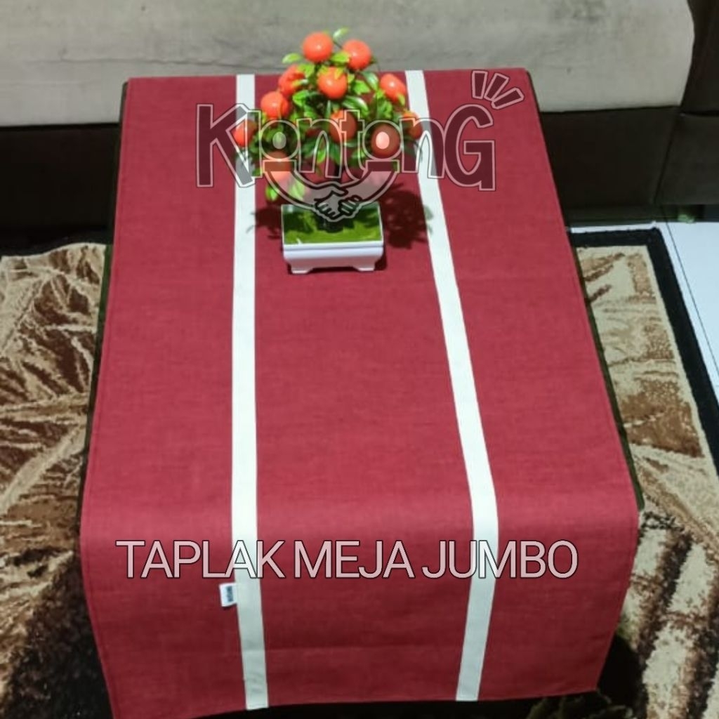JUMBO TABLECLOTH SIZE 113*43/GUEST TABLE PROTECTOR/GUEST TABLE MAT/ผ้ากันความร้อน