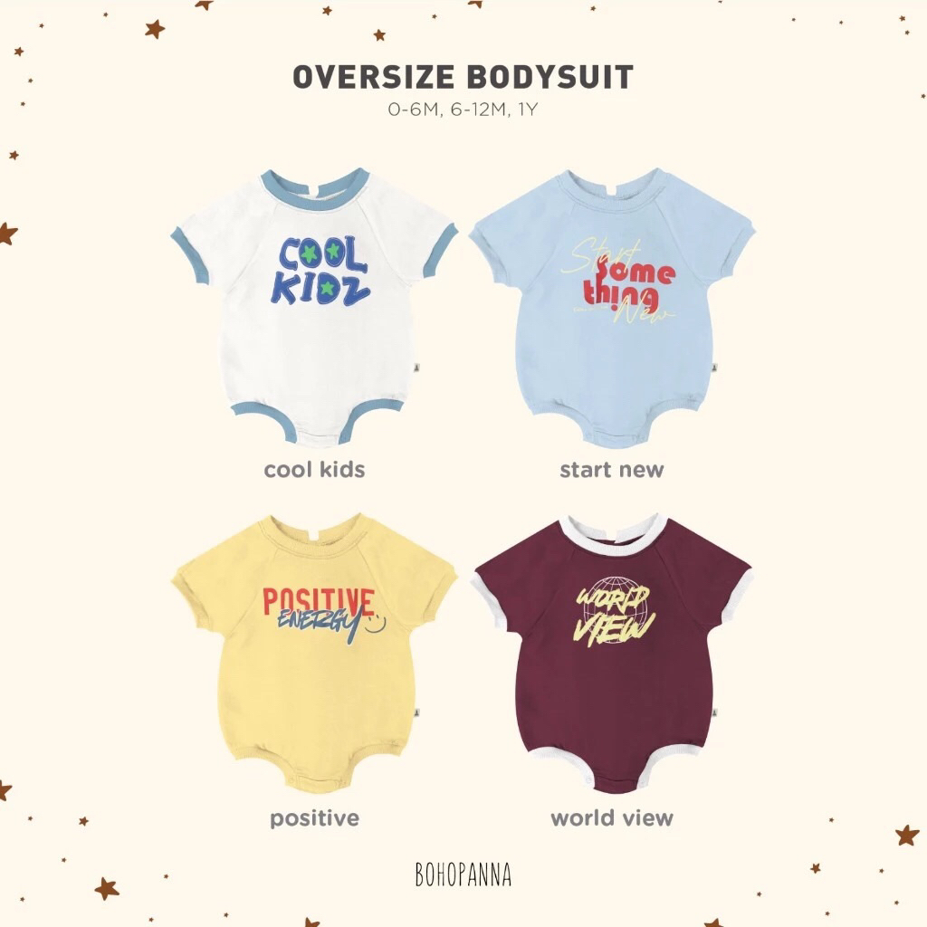 BOHOPNA - OVERSIZE BODYSUIT - Kids Jumper