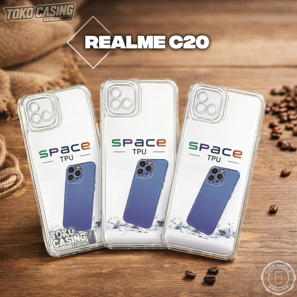 Realme C20 Clear Case (RMX3063) C11 2021 (RMX3231) เคสธรรมดา