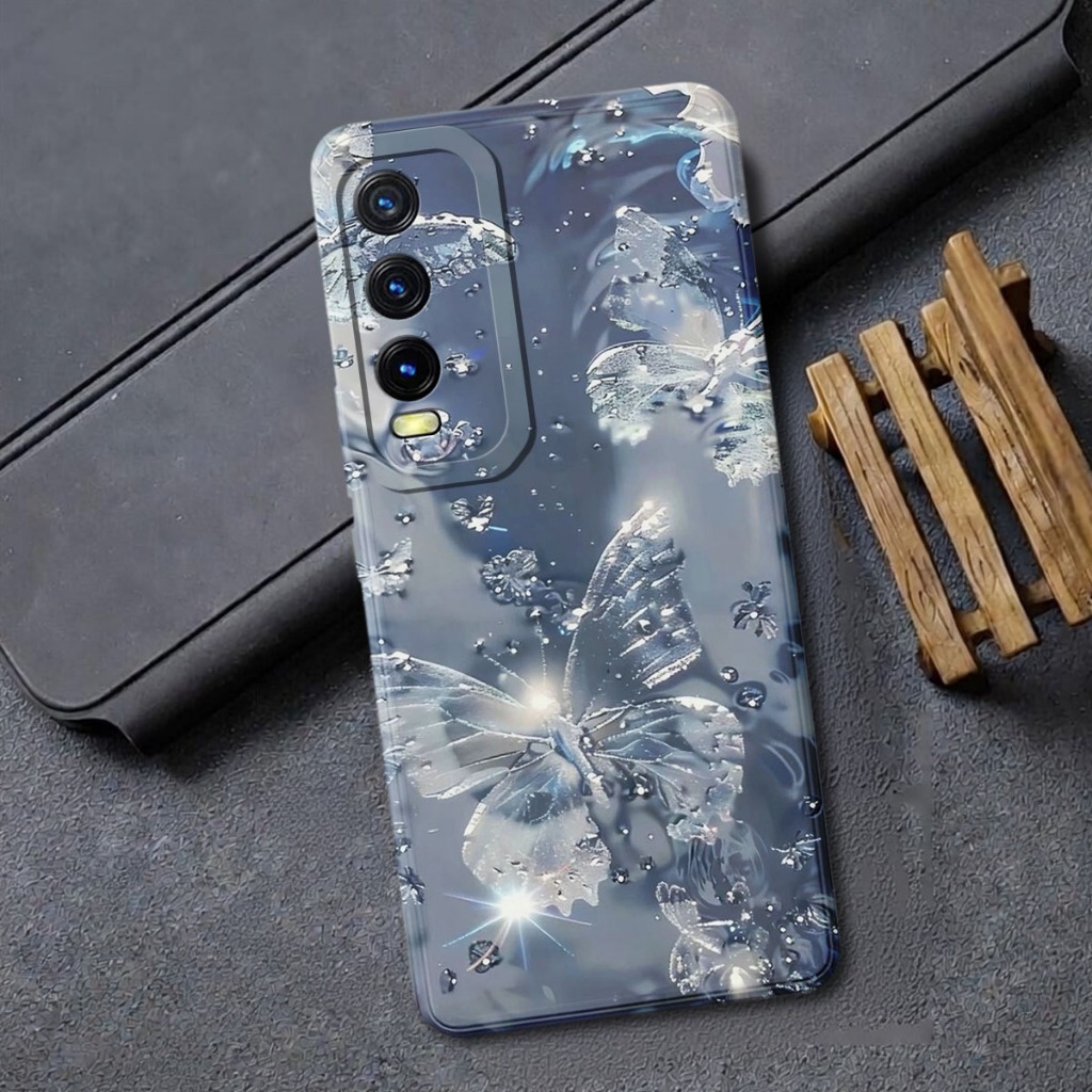 เคส Vivo Y12s - Vivo Y20 - Vivo Y20s เคสแฟชั่น Softcase Macaron ปกป้องกล้อง Kesing Hp Casing Hp Prot