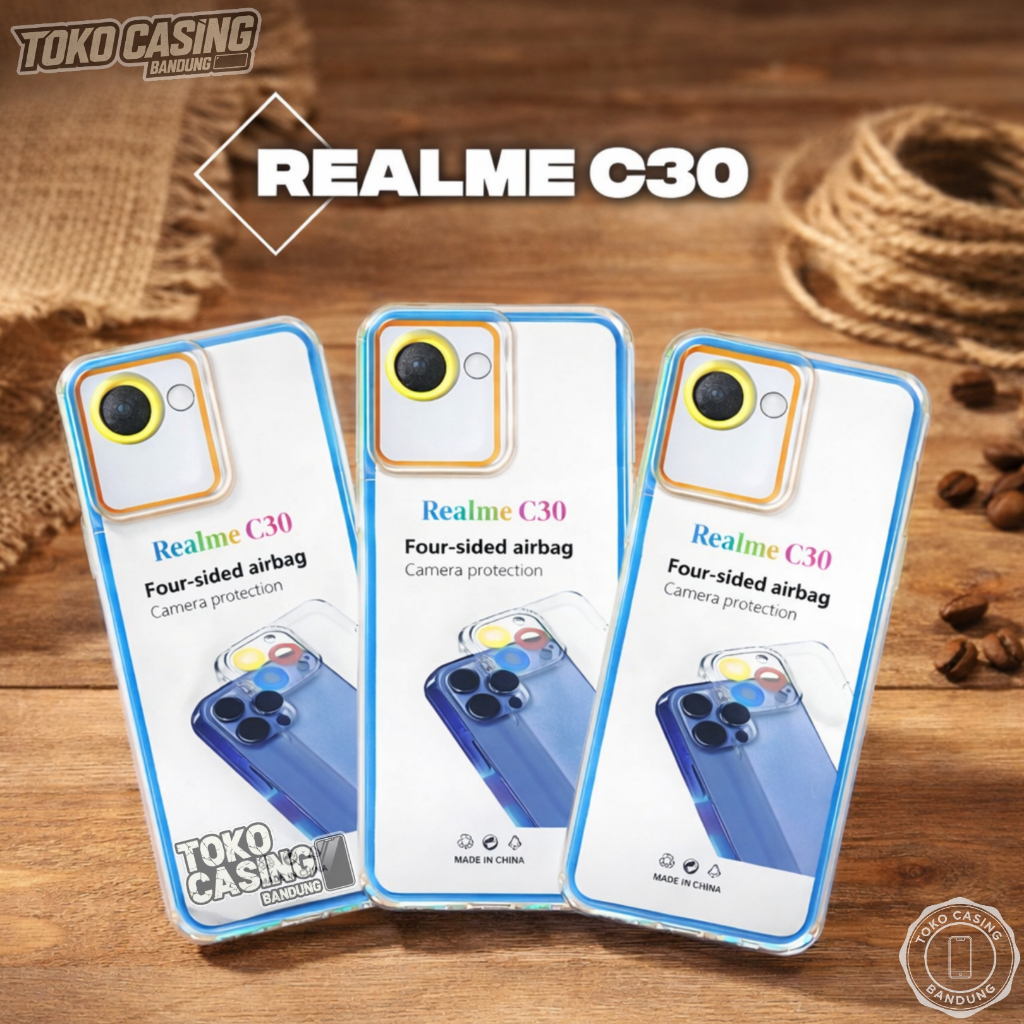 Realme C30 Clear Case (RMX3581) C30S (RMX3690) เคสธรรมดา