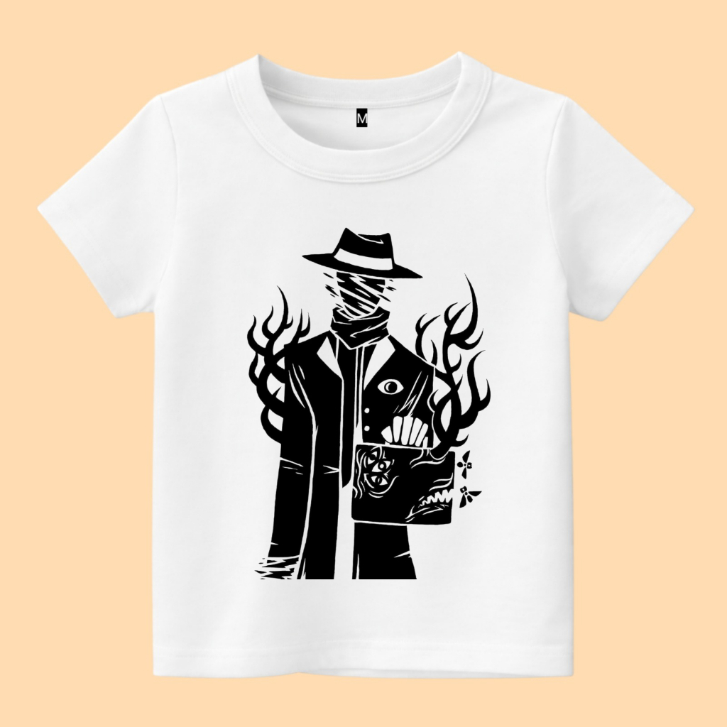 เสื้อยืดเด็ก The man inbthe Tan jacket scp foundation