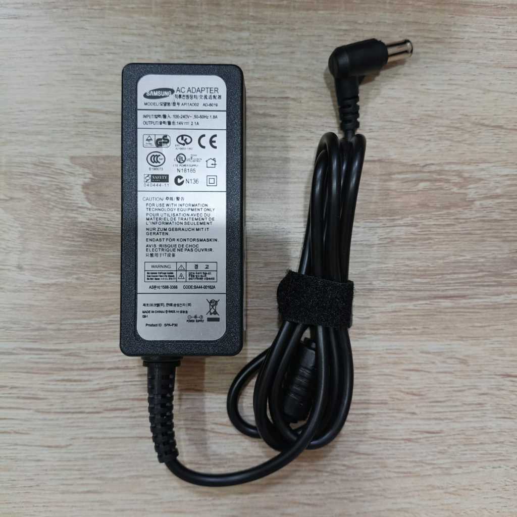 Samsung 350 S24A350H S24D590PL S24F350FHE 14V 2.1A DC 6.5*2.1 มม.อะแดปเตอร์ชาร์จแล็ปท็อป