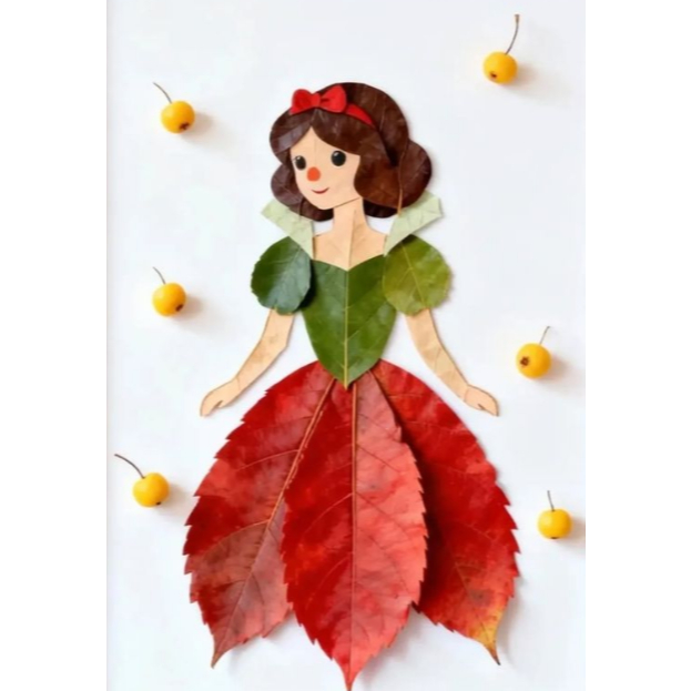 COLLAGE/MOZAIK เจ้าหญิงใบไม้ พร้อมส่ง ไซส์ f4