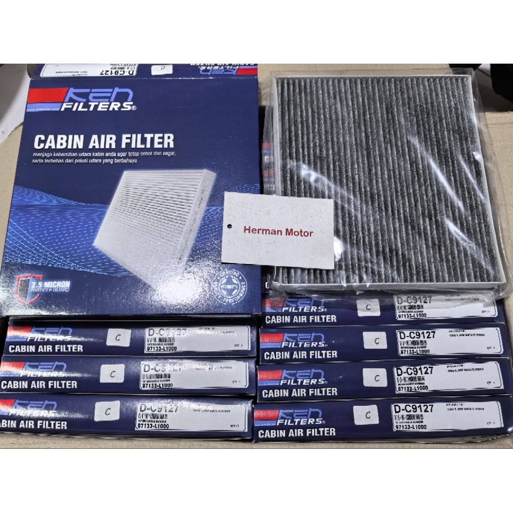 KEN Carbon Hyundai IONIQ5 Ioniq 5 & 6 ac Filter - Staria - New Santa FE / Sorento: ORIGINAL KEN Filt