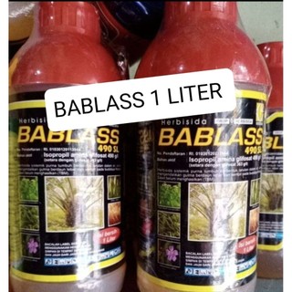 BABLAS 490SL 1 LITER HERBISIDA SISTEMIK / OBAT RUMPUT MATI SAMPAI AKAR / BABLAS 1LITER / bablass 1liter
