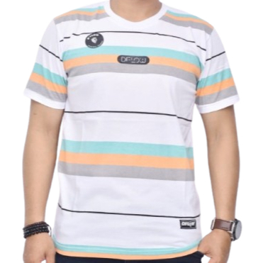 เสื้อยืด DFlow Clothing Distro ดั้งเดิมพร้อมสติ๊กเกอร์ฟรี