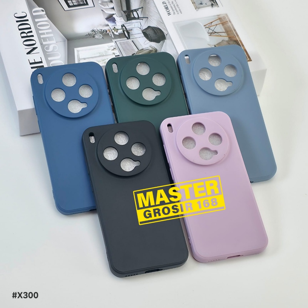 VIVO X300 VIVO X300 PRO CASE MACAROON SQUARE EDGE CASE LIQUID EDGE VIVO X300 VIVO X300 PRO MS-1