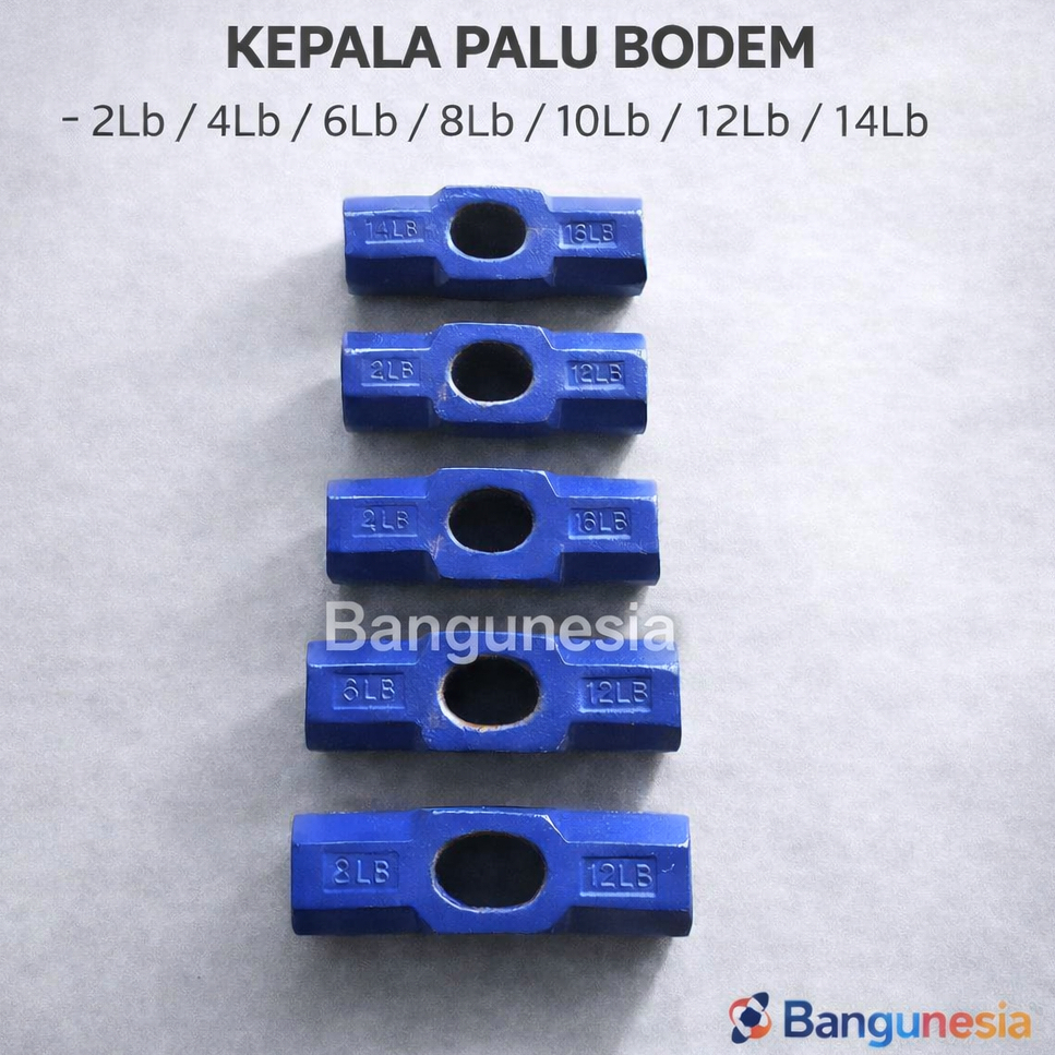 ค้อนหิน / Bodem - ALPHA / เทียบเท่า - 2LB / 4 LB / 6LB / 8LB / 10LB / 12LB / 14LB - หัวค้อนหิน Bodem