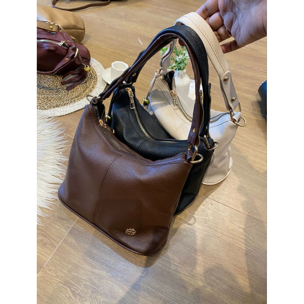 Shopper Zavia วัสดุสีส้ม / กระเป๋าวิทยาลัย / กระเป๋าทํางาน