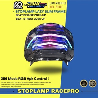 STOPLAMP LAZY RGB SLIME FRAME HONDA BEAT DELUXE GEN 2 2025-2026 BY RACEPRO ORIGINAL