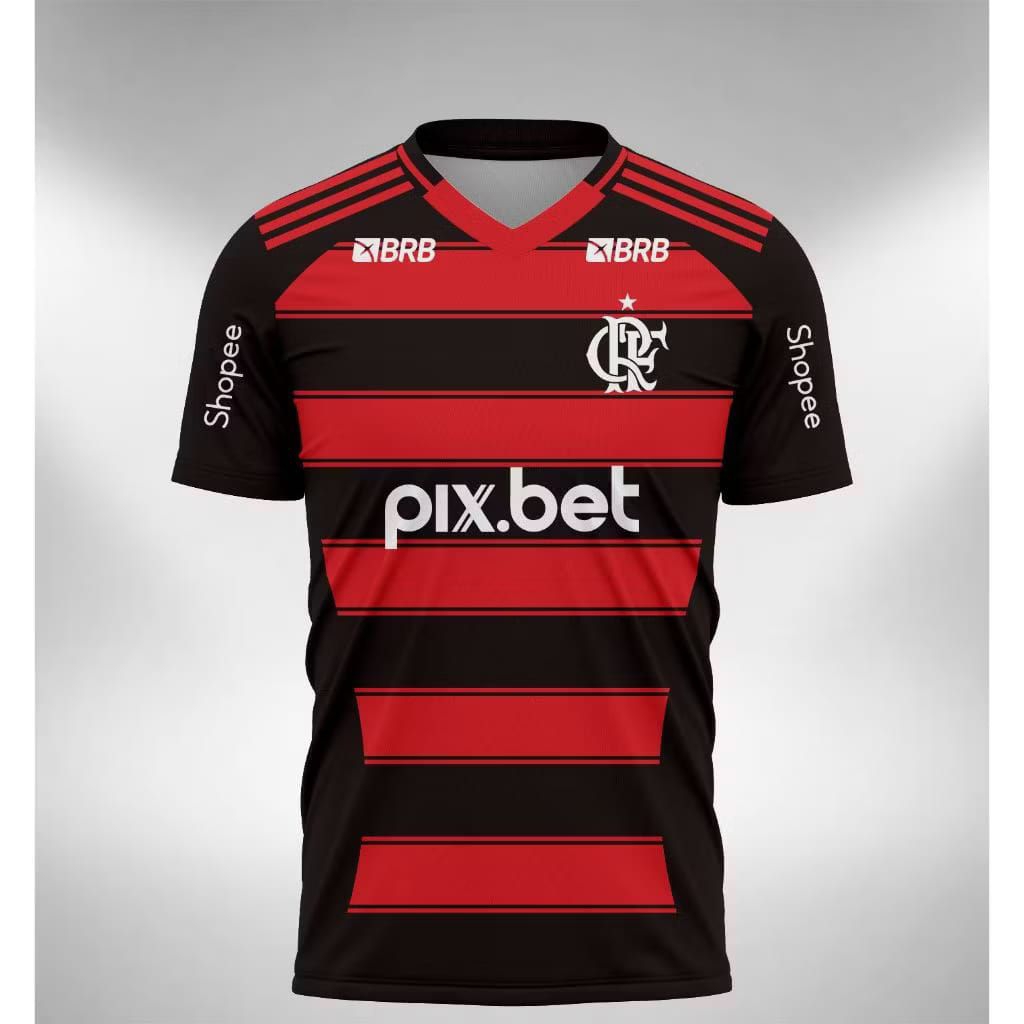 FLAMENGO HOME AWAY JERSEY 2026 ชื่อและหมายเลขด้านหลังฟรี