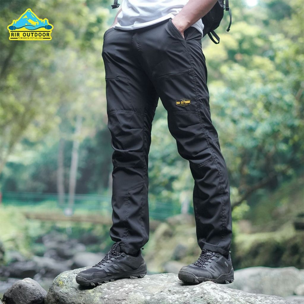 OUTDOOR MOUNTAIN LONG PANTS QUICK DRY STRETCH MATERIAL QUICKDRY ผู้ชายและผู้หญิง HIKING TRAVELING CAMPING ADVENTURE QUICK DRY CARGO