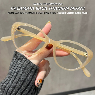 (bisa cod) Kacamata Baca Anti Radiasi Lensa Plus Lensa Baca Frame Modis Unisex Pria Wanita Cewek Cowok 2510