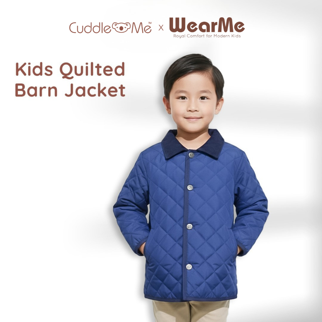 WEARME เสื้อแขนยาวเด็ก Premium Quilted Barn Jacket ผ้ากันน้ํา