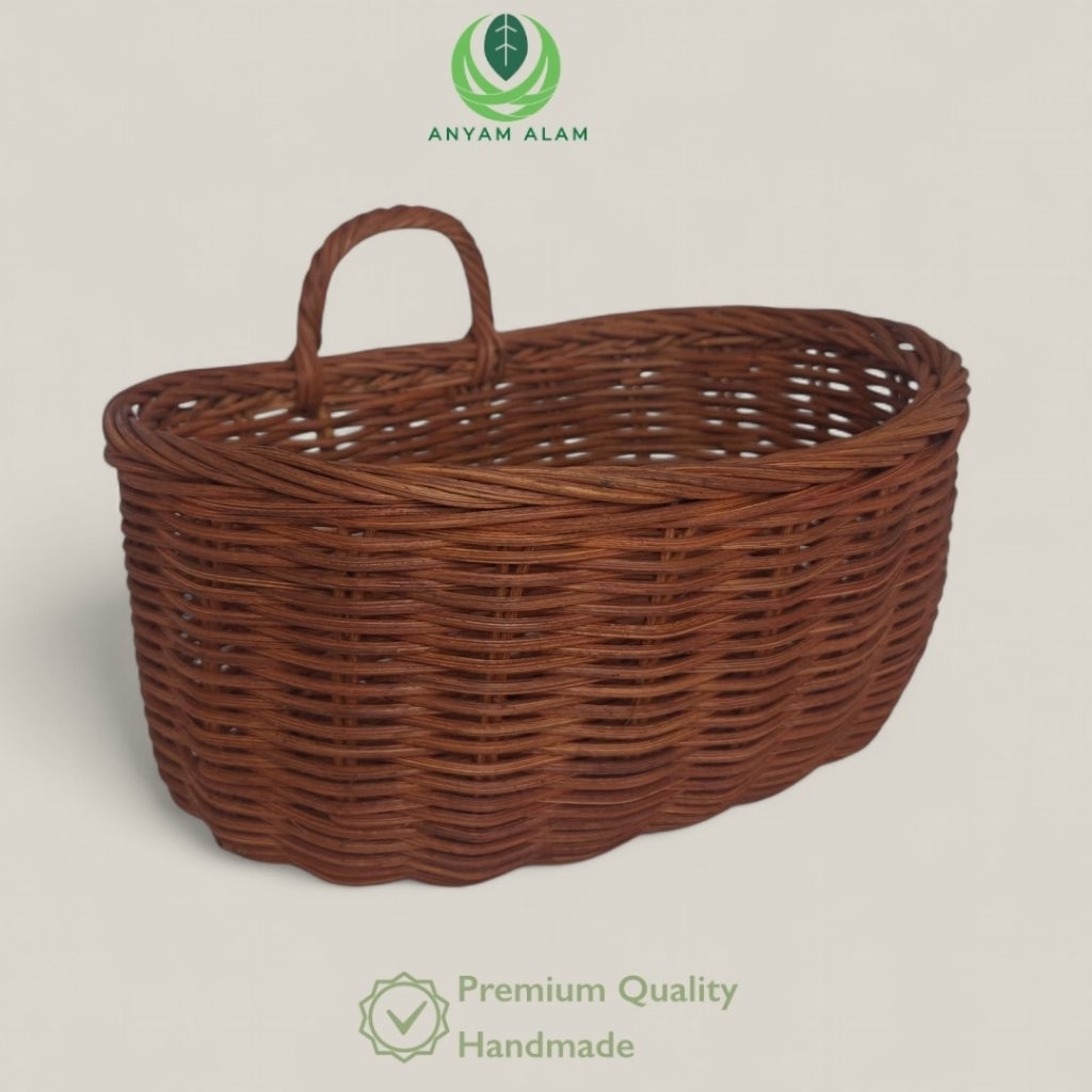 Keranjang Bawang Anti Jamur- Anyam Alam - Onion Basket Keranjang Bawang Keranjang Telur Gantung Rota