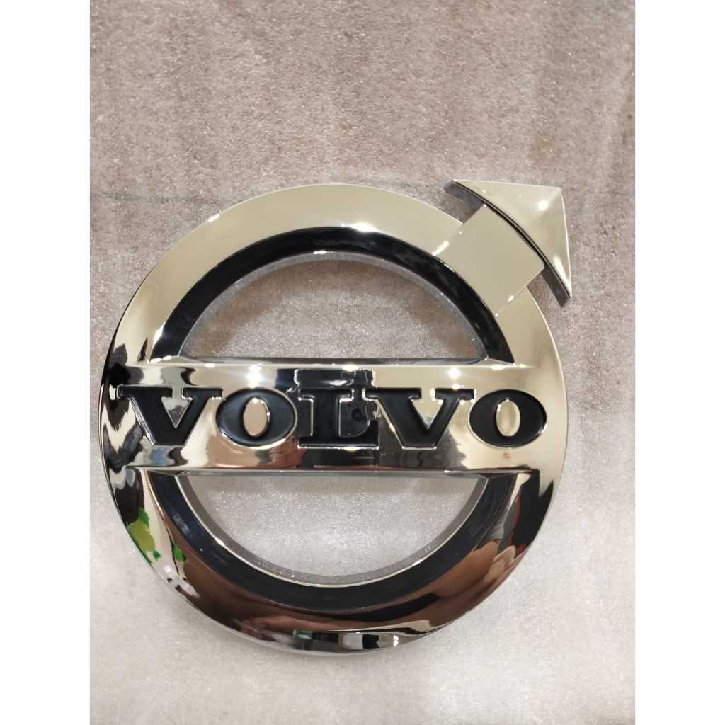 โลโก้ VOLVO/โลโก้ VOLVO 6 นิ้ว Chrome แฟลชคุณภาพดีที่สุดไม่ซีดจางง่าย