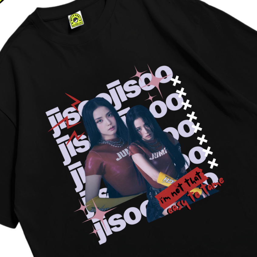 DAILY Tshirt BLACKPINK JISOO Unofficial Merch / Cotton 30s / Short Sleeve Fit to Regular