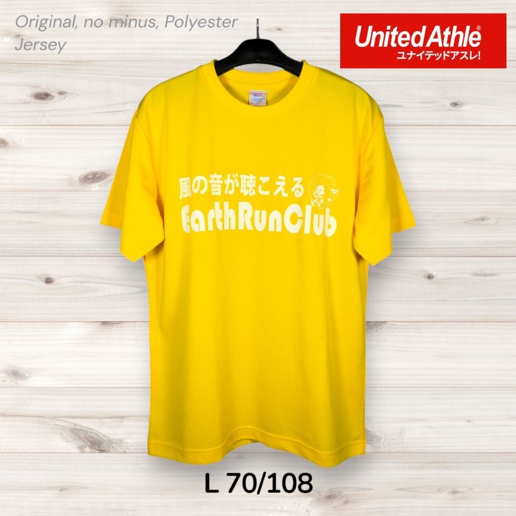 United Athle Earth Run Club เสื้อแข่งชุมชนวิ่งญี่ปุ่น ไซส์ L