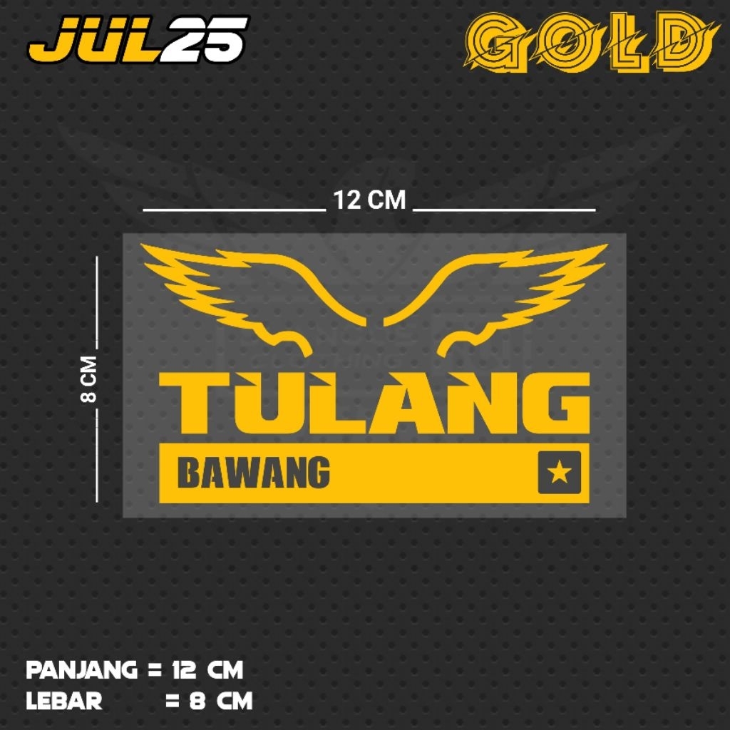 ONION BONE CUTING STICKER / JUL25 LMPG