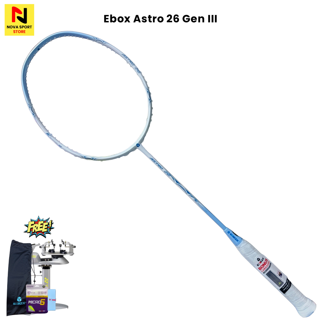 ไม้แบดมินตัน Ebox Astro 26 Gen III