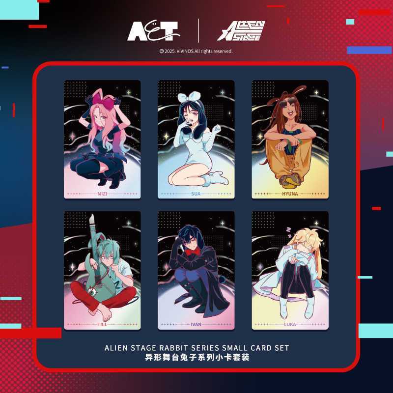 ALIENS STAGE ALNST [AET] การ์ดเล็กซีรีส์กระต่าย