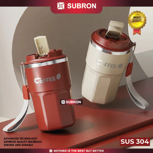 Coffee Thumbler 480ml Sus 304 - Subron