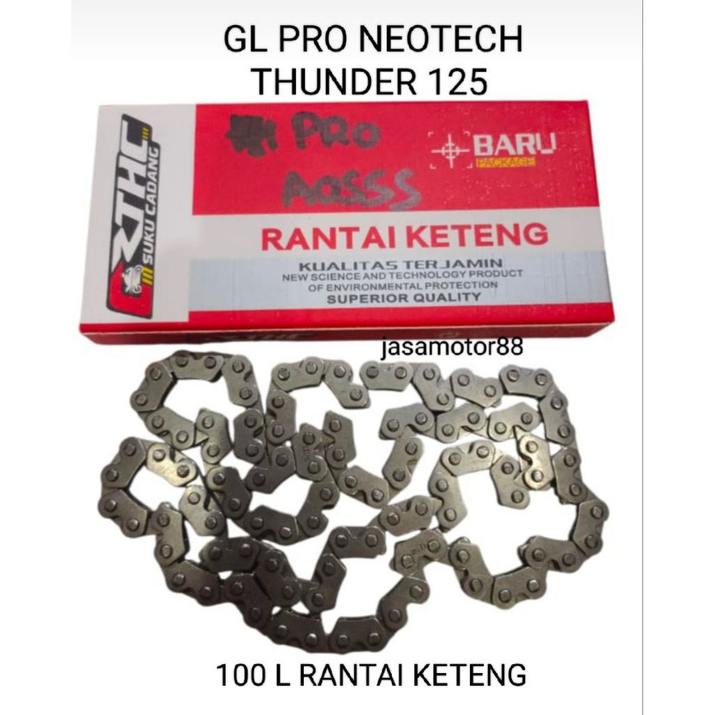 GL PRO NEOTECH THUNDER 125 CENTRIC TIMING CHAIN