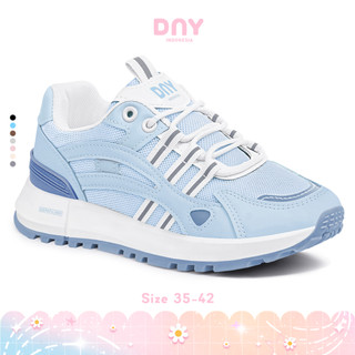 Sepatu DNY Sepatu Olahraga Wanita Terbaru Spatu Lari Cewek Sneakers Perempuan Kekinian Korea Style Spatu Jogging Wanita 0187