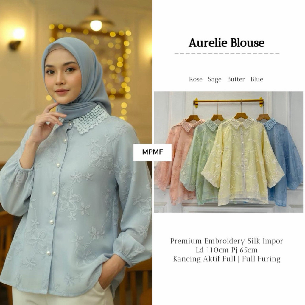 NO CANCEL• Aurelie Blouse โดย MPMF