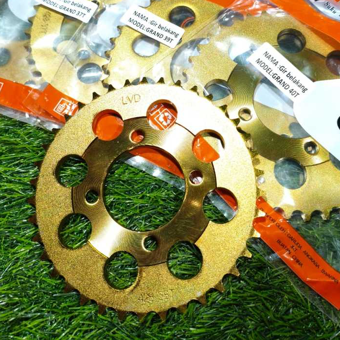 REAR GEAR/GEAR HONDA GRAND SUPRA PRIMA WIN C100 GOLD/REAR GEAR GOLD GRAND 35T/36T/37T/38T/39T/40 LVD