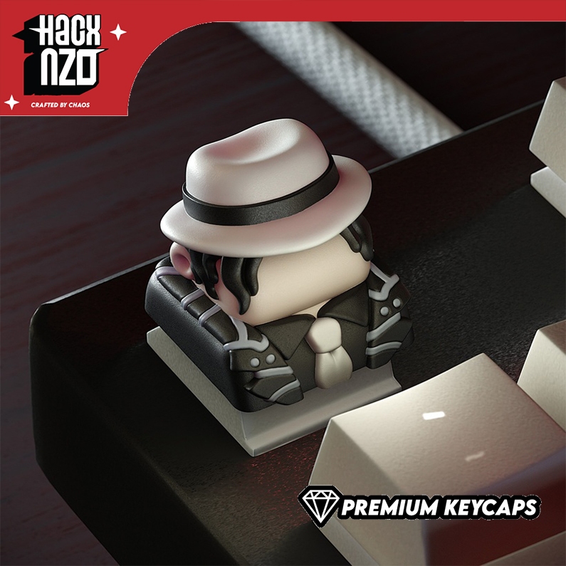 Demon Slayer Muzan Kibutsuji Keycaps | งานฝีมือเรซินศิลปะที่กําหนดเอง