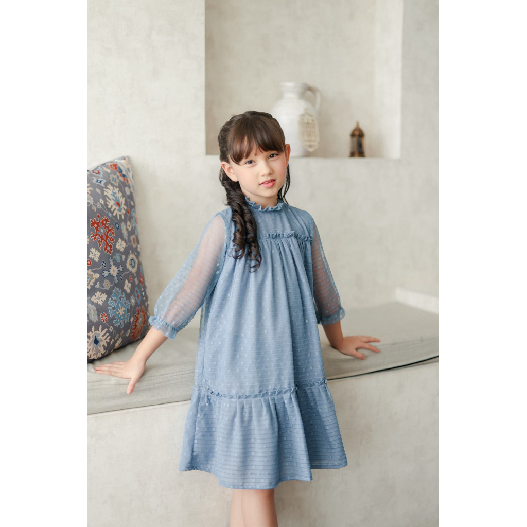 TINYCLOUDS - AMEERA DRESS I ชุดเดรสเด็กผู้หญิง I HARMONY RAYA COLLECTION