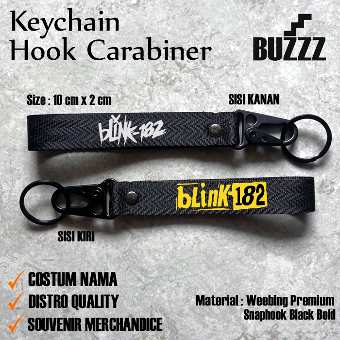 GANTUNGAN BLINK182 BAND - BLINK 182 ACCESSORIES - BLINK182 KEYCHAIN - BLINK 182 SHORT PANTS