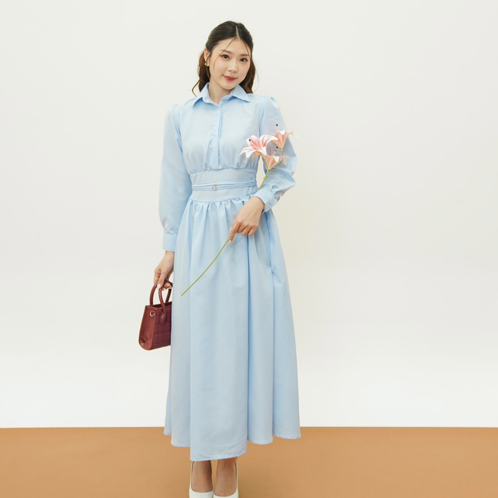 [ KELLY ] Aurelle Maxi Dress / Maxi Dress / ชุดสตรี ( Vers. แม็กซี่)