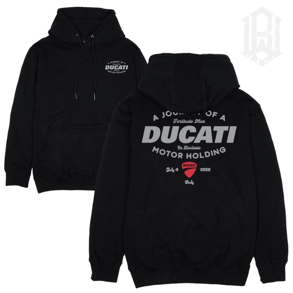 เสื้อแจ็คเก็ตมีฮู้ดรถยนต์ Ducati พรีเมี่ยมพิเศษ | รถจักรยานยนต์กีฬายานยนต์เสื้อกันหนาวหมวก | ขนแกะผ้