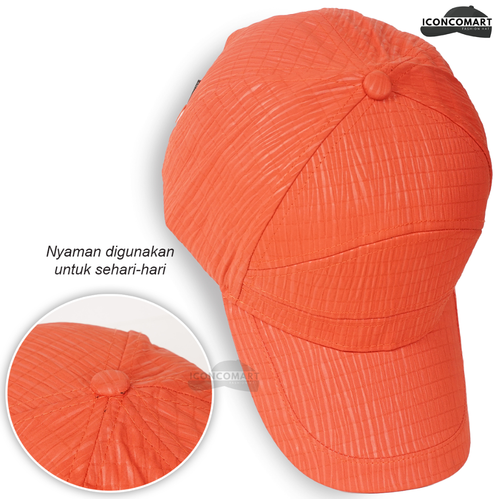 PLAIN STRIPED BASEBALL CAP / MENS BASEBALL CAP / CASUAL STYLE BASEBALL CAP - TPI-243