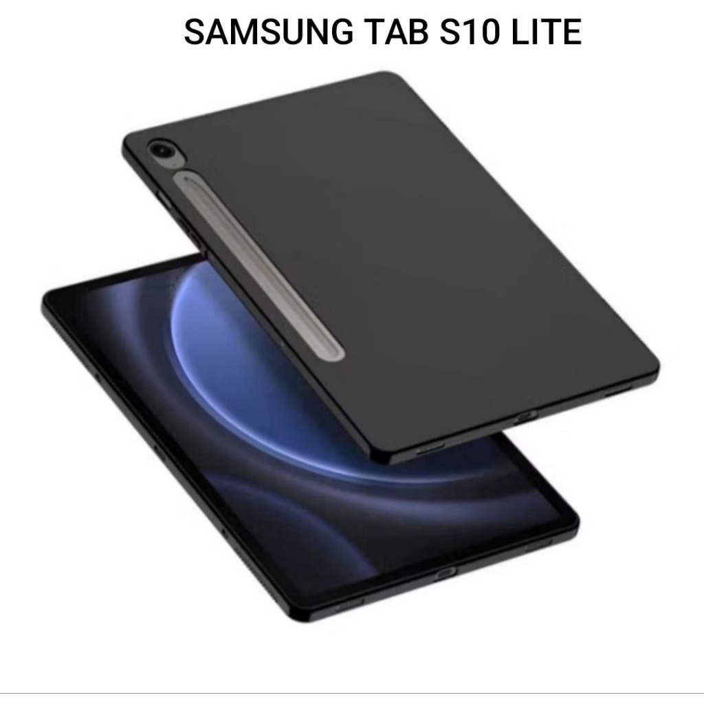 เคส Macaron Samsung Galaxy Tab S10 lite Casing Silicon Black Tab Protector