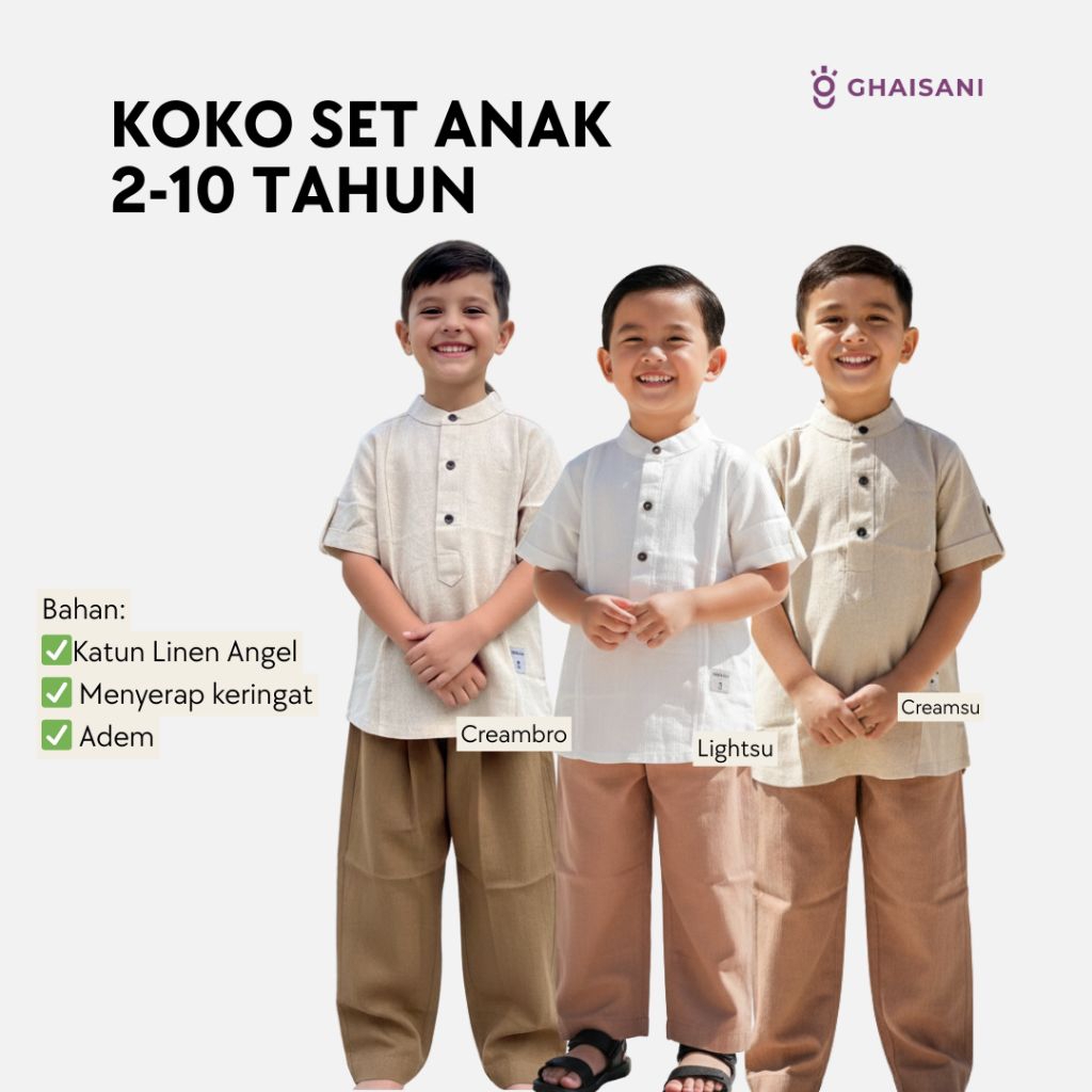 Koko Kids Set Pants Oneset Koko Kids 2-10 ปี