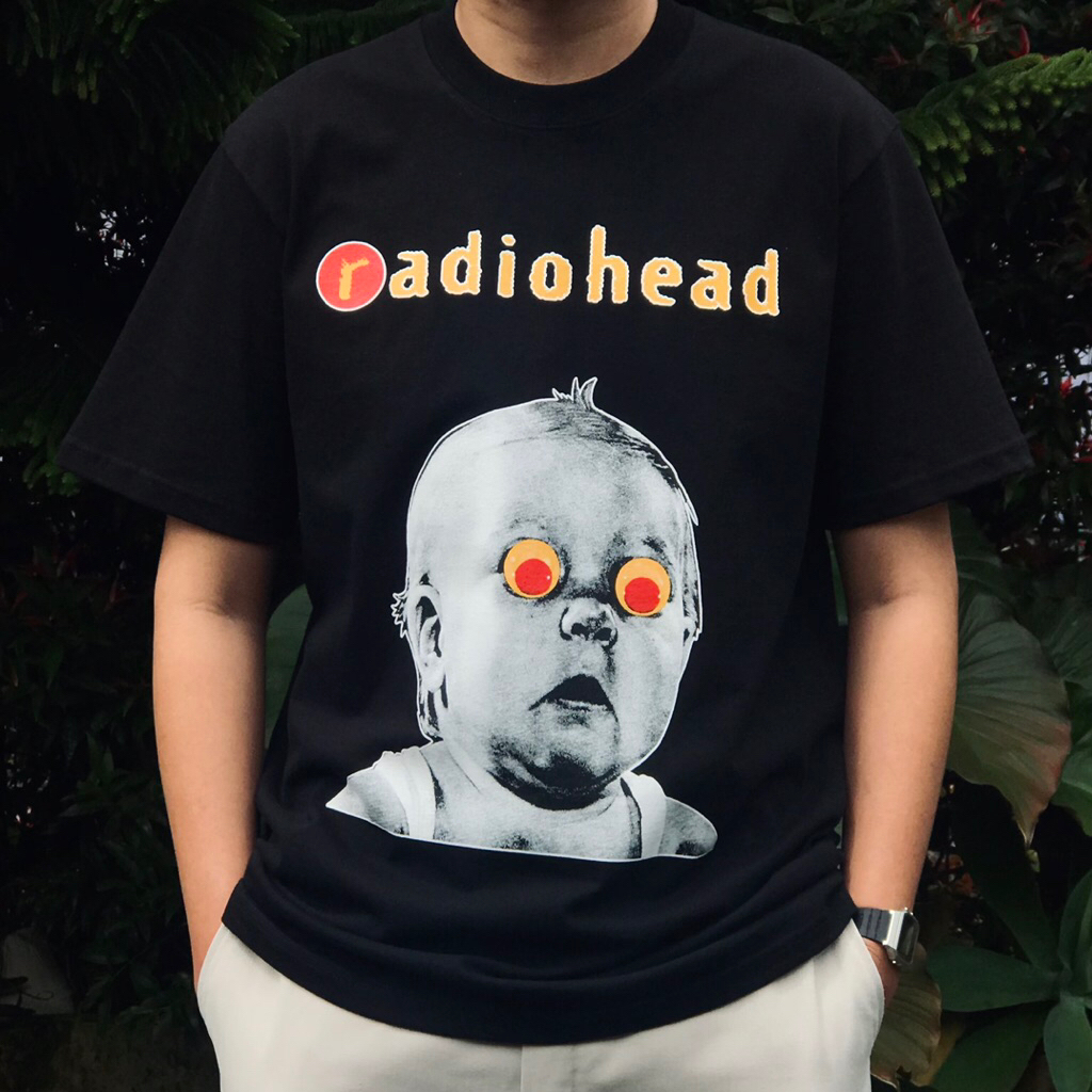 เสื้อยืดวง Radiohead "Pablo Honey Tour 1993" | ผ้าฝ้ายหนัก