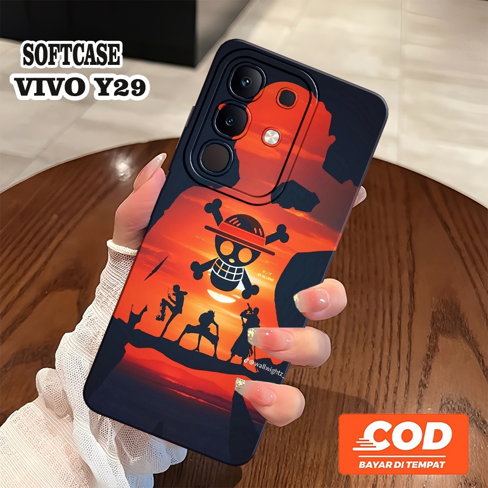 HP เคส VIVO Y29 4G รุ่นล่าสุด - เคสป้องกันโทรศัพท์ - เคส VIVO แบบยืดหยุ่น - การป้องกันกล้อง - เคสแฟช