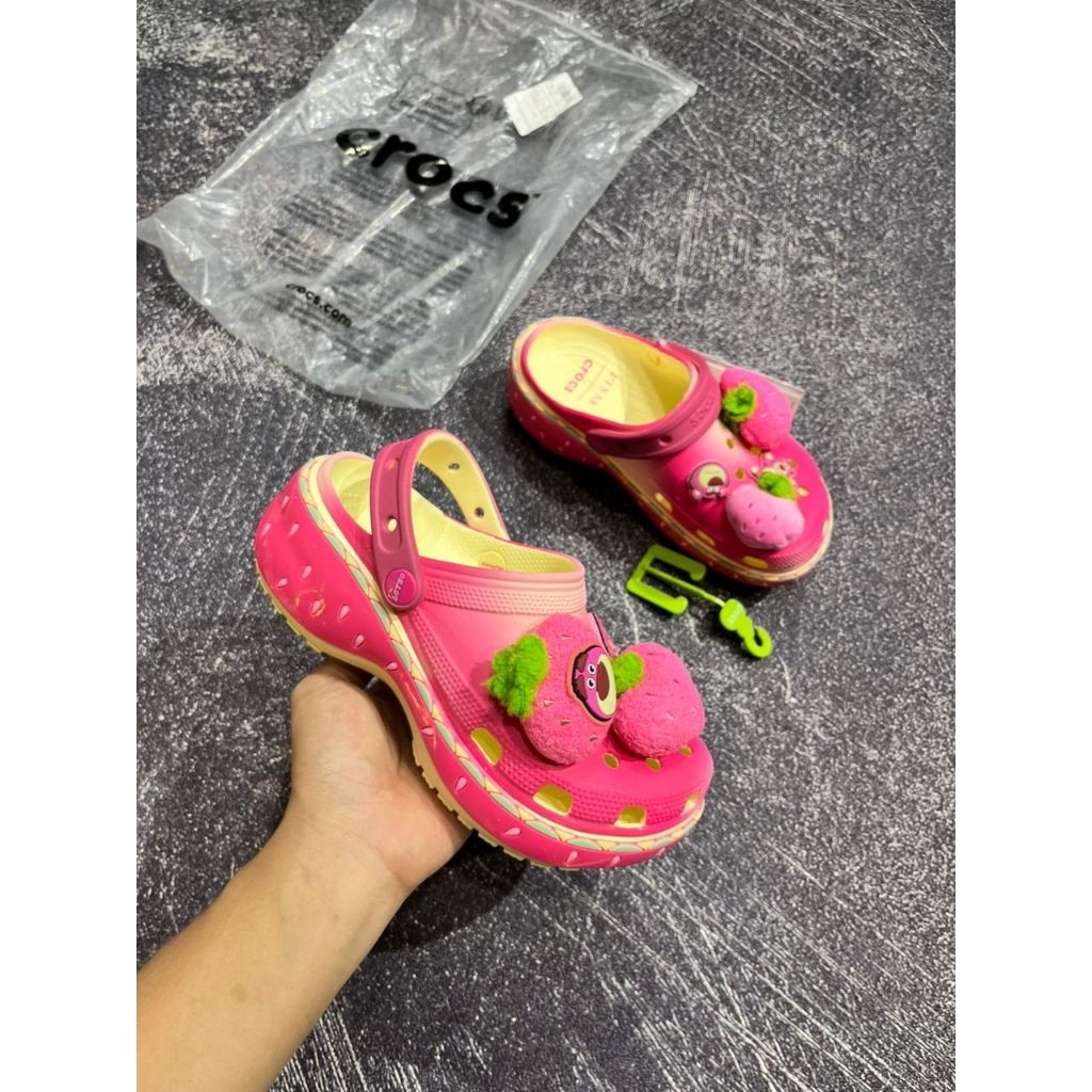 Platform Clog lotso Sandal แพลตฟอร์มล่าสุด motif moto