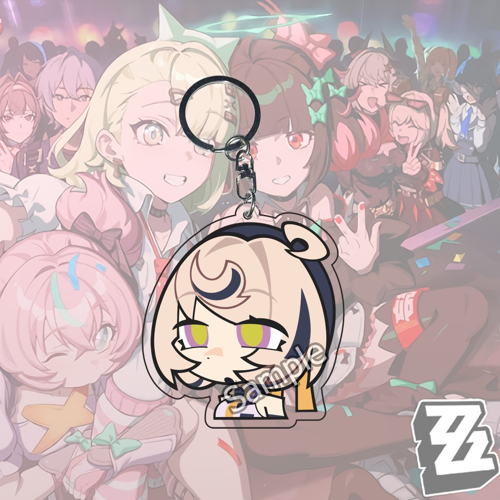 พวงกุญแจ zenless zero Yidhari - พวงกุญแจอนิเมะ - พวงกุญแจพวงกุญแจ - ของที่ระลึก